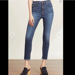 Veronica Beard Debbie High Rise Skinny